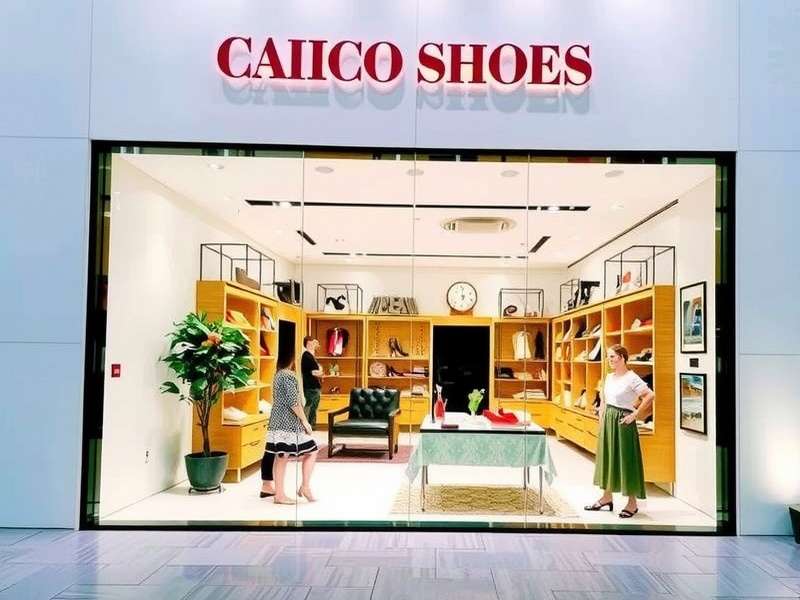 Colorful sports shoes collection